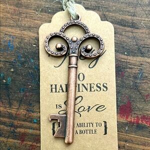 🗝️Vintage Style Copper Key Bottle Opener House Warming Birthday Christmas Gift🗝️